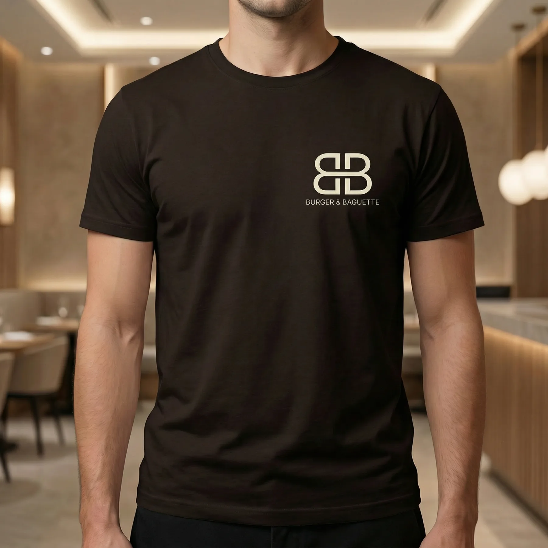 Burger & Baguette Teamwear mockup